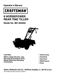 Craftsman 987.293330 Operator`s manual