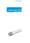 Sennheiser SKM 500 G2 Specifications