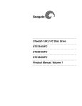 Seagate ST373453FC - Cheetah 18.4 GB Product manual