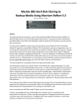 Mackie d8b disk cloning procedure - Sonido-7