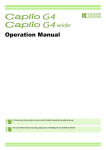 Ricoh CAPLIOG4 Specifications
