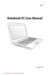Asus N82JQ User manual