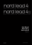 Clavia Nord Lead 3 User manual
