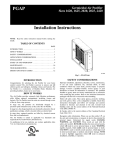 Carrier INFINITY 2420 Instruction manual