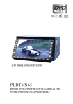 Pyle PLDTVN65 Specifications