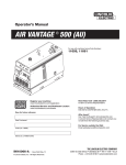 HP 500au Operator`s manual