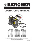 Shark DG-3030 Operator`s manual