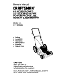 Craftsman 917.377424 Owner`s manual