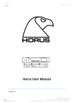 Merging HORUS-AD8 User manual