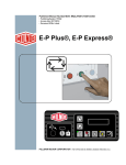 E-P Plus®, E-P Express® - Pellerin Milnor Corporation