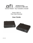 AFi USB 2.0 Series User guide