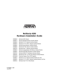 ADTRAN NetVanta 4305 Installation guide
