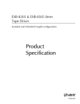 Exabyte EXB-8205 Specifications