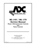 ADC PHASE 6 OPL Service manual