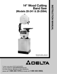 Delta 28-299A Instruction manual