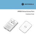 Motorola AP6532 Installation guide
