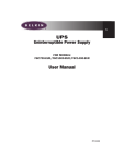 Belkin F6C1400-EUR User manual