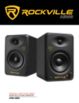 Rockville ASM5 Active Series User guide