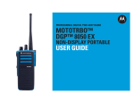 Motorola MOTOTRBO DG 8050 EX User guide