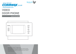 Commax CDV-50 User`s guide