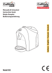 Caffitaly System S03 Technical data