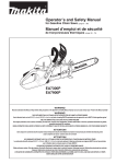 Makita EA7900P Owner`s manual