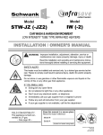 Schwank STW-JZ2 Owner`s manual