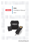 Simrad RS90 Installation manual