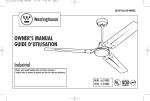 Westinghouse W-WH05 Owner`s manual