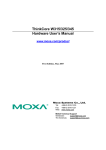 Moxa Technologies THINKCORE W315 User`s manual