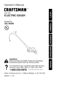 Craftsman 358.796480 Operator`s manual