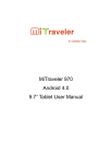 Avoca 9.7" TABLET User manual