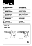 Makita HM0810B Instruction manual