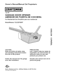 Craftsman 139.53976SRT Owner`s manual