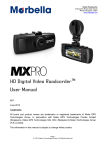 Maka Technologies Marbella MXPro User manual