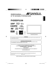 Sansui FHDBDP3209 Owner`s manual