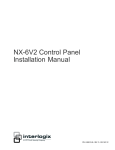 CADDX NX-6 Installation manual