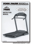 York Fitness 5000 - UK Instruction manual