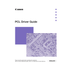 Canon PCL Driver Guide