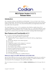 MCU Series Version 2.1(1.7) Release Notes