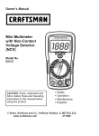 Craftsman 82312 Owner`s manual