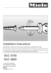 Miele DGC 6800 Product specifications