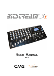 Bitstream 3x User manual