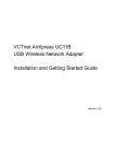 Zida VCTnet AirXpress UC11B Specifications