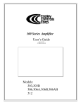 Copley Controls Corp. 306A User`s guide
