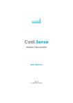 Cadi.Sense Wireless Thermometer User manual
