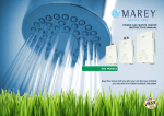 Marey POWER GAS 5L Installation manual