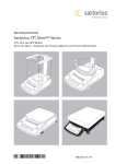 Sartorius CPA124S Operating instructions