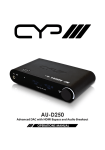CYP AU-D250 Specifications