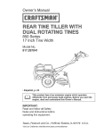 Craftsman 917.297041 Owner`s manual